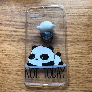 Squishy Panda clear case